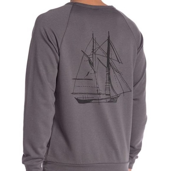 Onia Other - Onia Sweatshirt Boat Graphic Raglan Sleeve Size XL